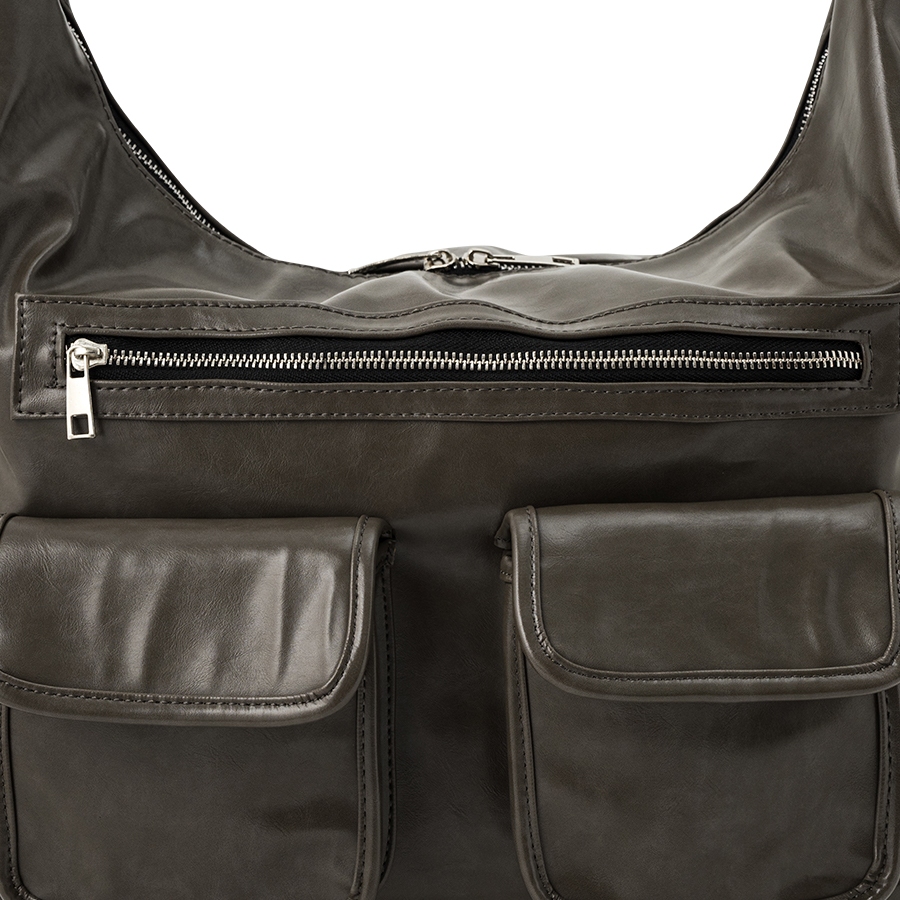 Túi Xách Sensse CITY POCKET BAG Màu Storm Gray Nhiều Ngăn Khoá Kéo Unisex Đeo Vai / Đeo Chéo | BigBuy360 - bigbuy360.vn