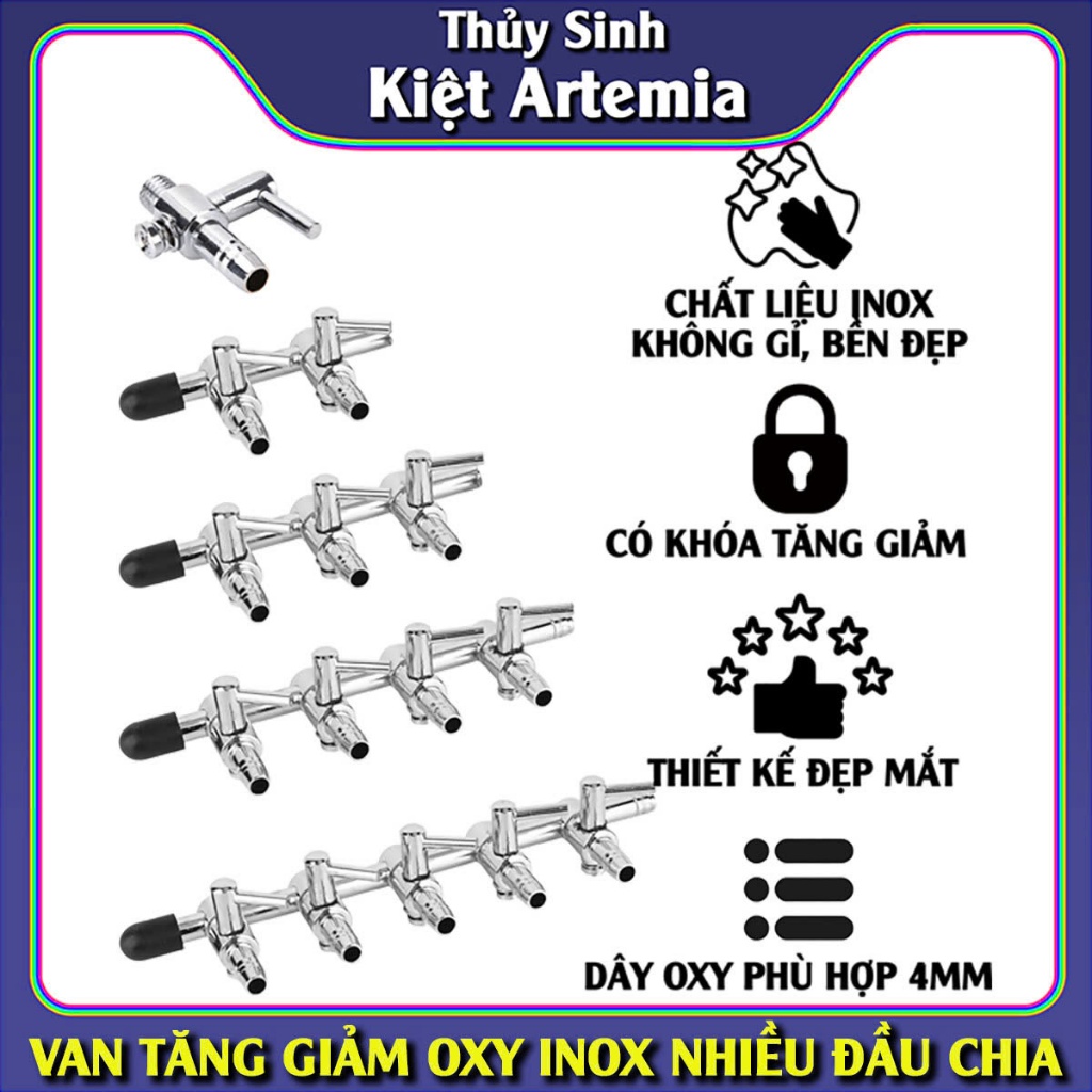Van Oxy INOX - Van Oxy Bể Cá
