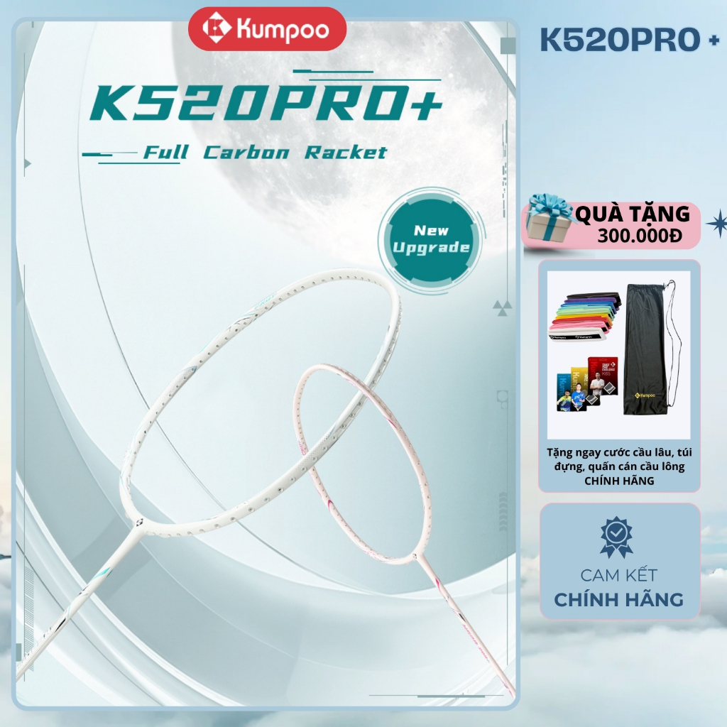 [CHÍNH HÃNG-BẢO HÀNH] Kumpoo Power Control New Version K520 pro+ Căng Sẵn 11kg, Tặng Kèm Cước, Quấn 