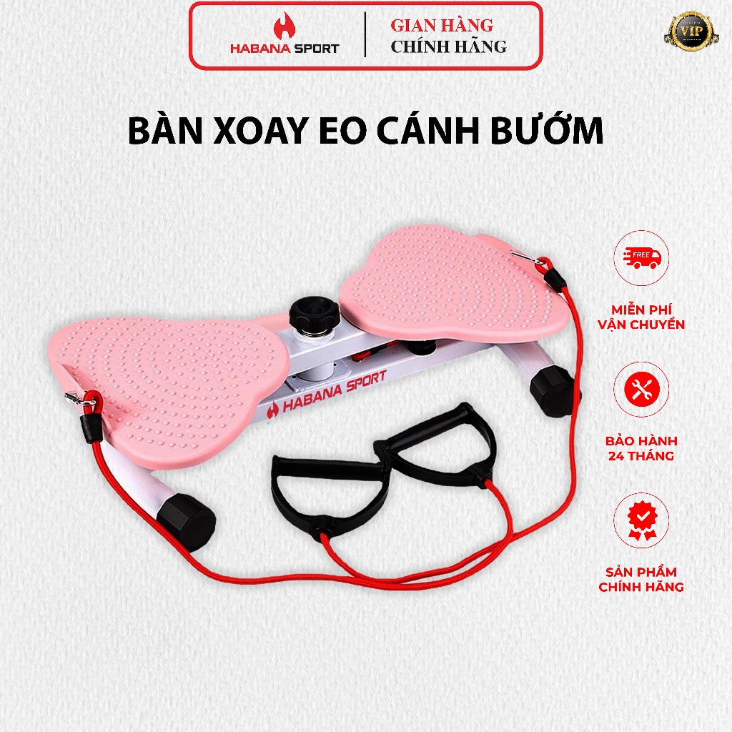 Bàn Xoay Eo Đốt Mỡ Vòng 2 [HABANA SPORT CHÍNH HÃNG]