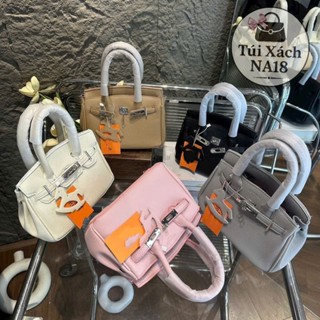  Túi xách nữ túi HM hai quái kèm cham ngựa bản đã gạo size22 hàng chuẩn QC bản siêu cấp dễ phối quần áo thứ đông 