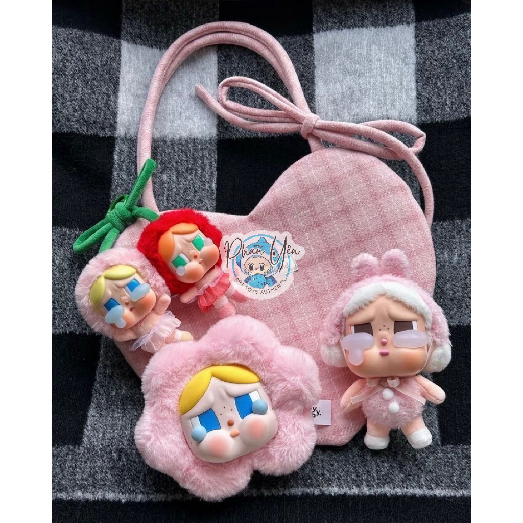 [HOẢ TỐC][CHÍNH HÃNG] Crybaby Cherry — POPMART Crybaby Crying For Love | Love You Cherry Much - Móc 
