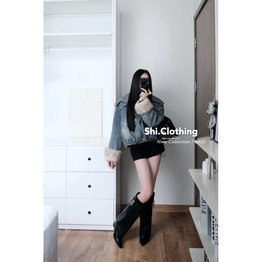 𝐒𝐡𝐢.𝐂𝐥𝐨𝐭𝐡𝐢𝐧𝐠 ♡ | KHOÁC BÒ CỔ LEN