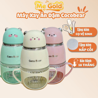 Máy xay ăn dặm Cocobear Mimi 8 lưỡi dao bản cao cấp, Máy xay Cocobear cối thủy tinh 300ml xay nhuyễn