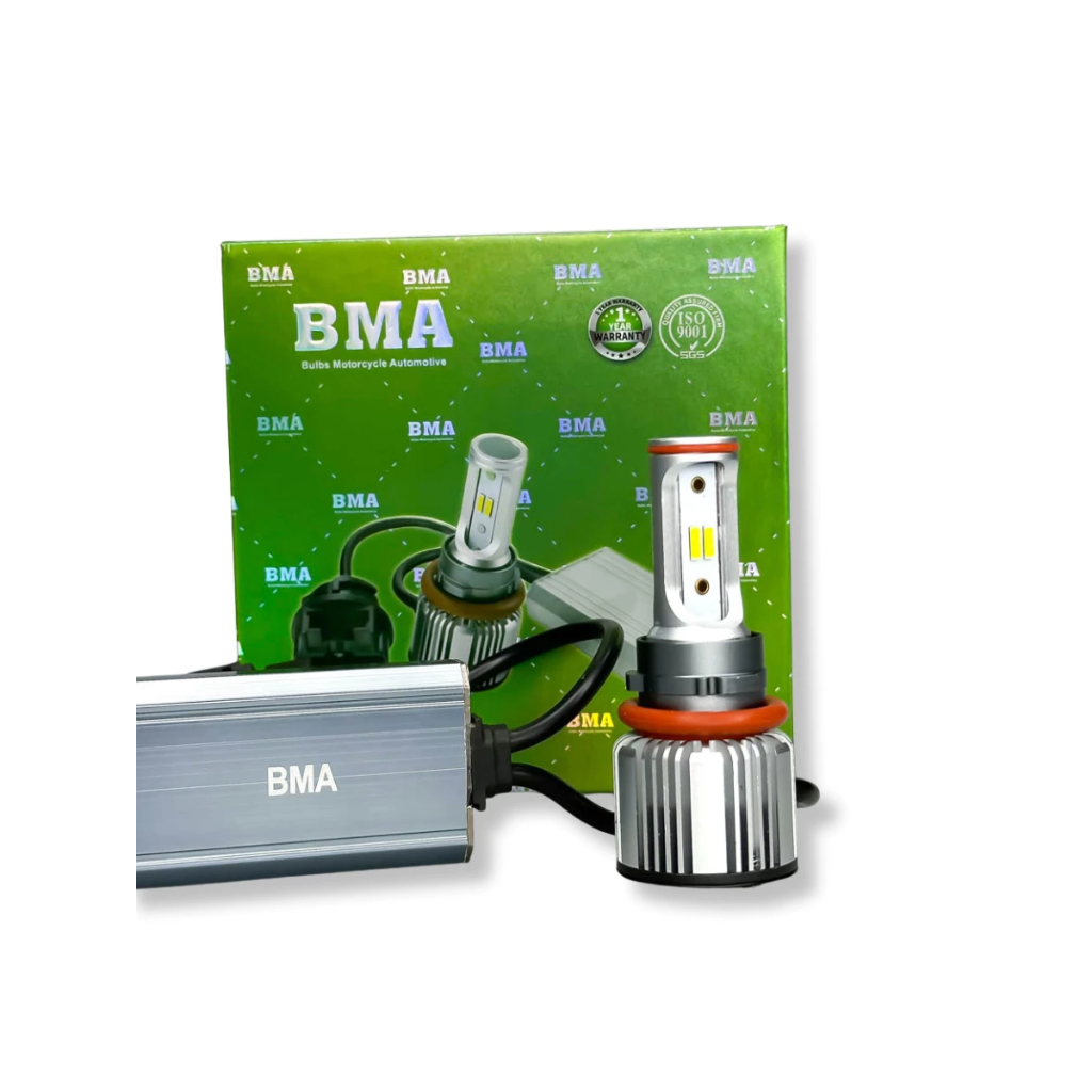 Đèn Pha LED T20 HS5 BMA , 6500K Siêu Sáng Lắp Airblade 2011 (AB 2011 MẬP), PCX 2011, Lead 2011