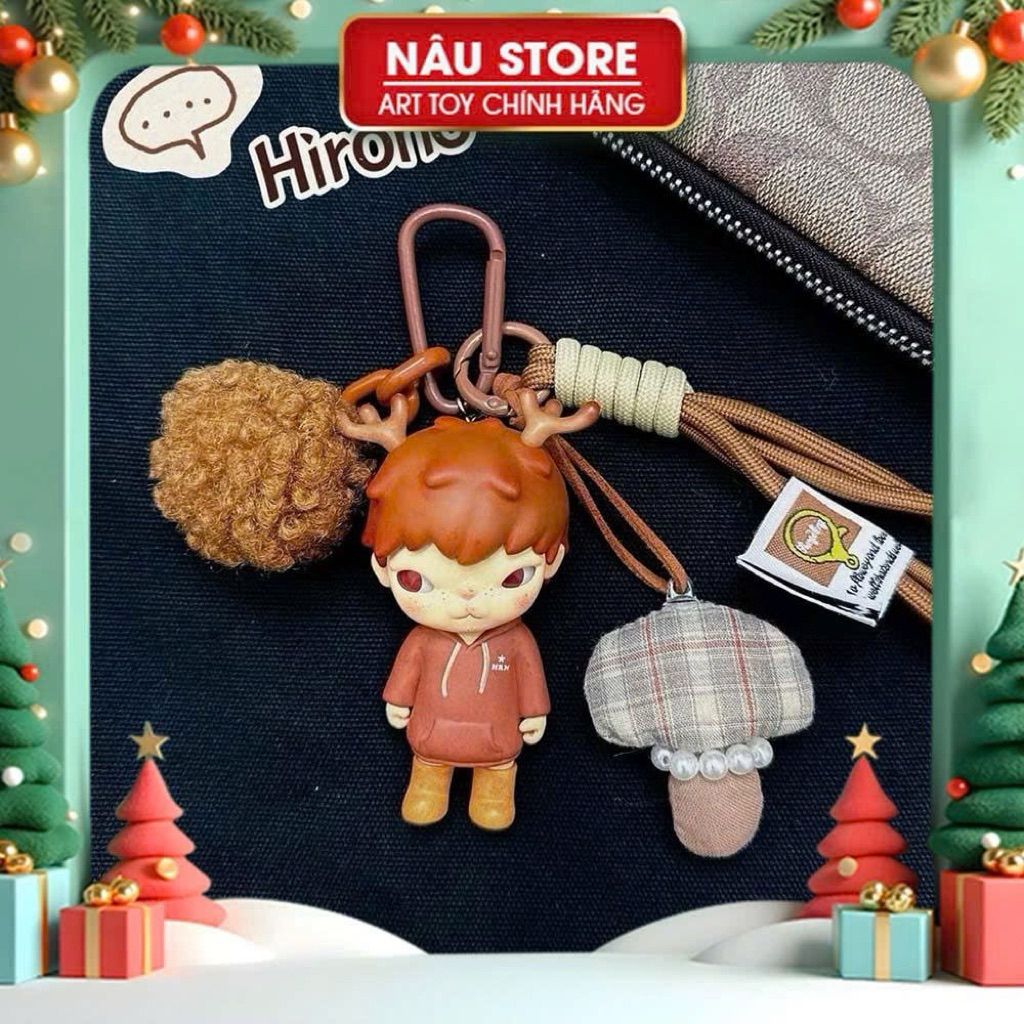 (Có  Sẵn ) Móc Khoá Treo Túi Hirono Chính Hãng PM - DIY Trang Trí, Móc Khoá