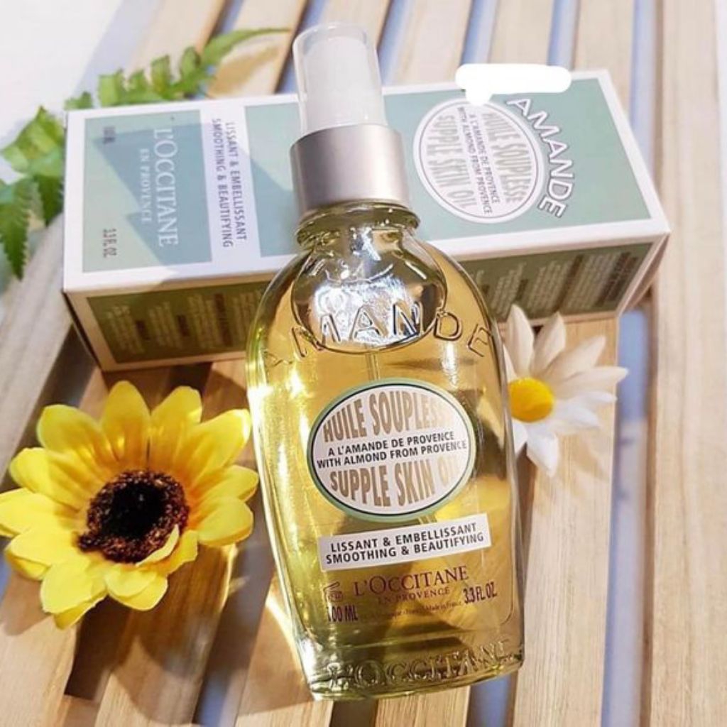 Tinh dầu masage body Almond Supple Skin Oil L'o ccitane