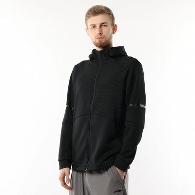Áo Khoác Nỉ Có Mũ Thể Thao Nam Li-Ning Tập luyện/Training AWDV485-1V (Ghép bộ Quần AKLV321-1V)