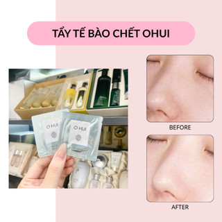 [Top 1 bán chạy] Combo 10 Gói sample Tẩy tế bào chết da mặt Ohui Clear Soft Peeling- AB Authentic