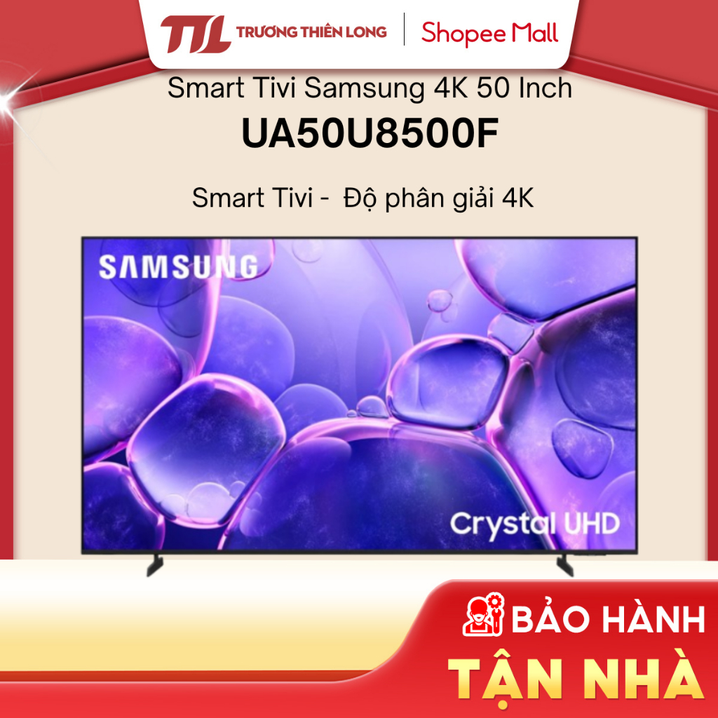 UA50U8500F - Smart Tivi Samsung 4K 50 Inch U8500FKXXV [FREESHIP HCM][Miễn Phí Lắp Để Bàn HCM]