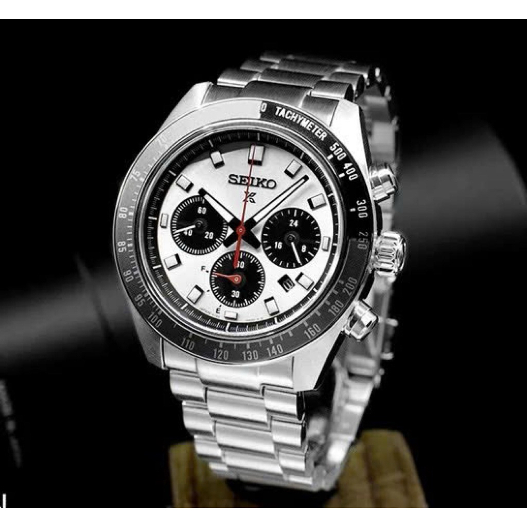 [Chính Hãng 100%] Đồng Hồ Nam Seiko Panda SSC911P1 Prospex Speedtimer Solar Chronograph Máy Pin Năng