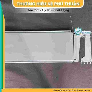   Tặng Nẹp Giá  Mâm Tôn Kệ Siêu Thị Dài 90Cm  Kèm 2 Tay Bass - Kệ Phú Thuận 