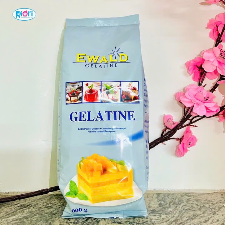 Gelatin bột Đức Ewald gói 1Kg