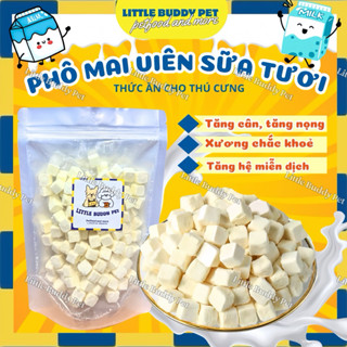  Phô Mai Viên Sữa Tươi Giúp Tăng Nọng Tăng Cân Cao Cấp Loại 1 Cho Chó Mèo Giúp Chó Mèo Tăng Cân Tặng Nọng và Mượt Lông 