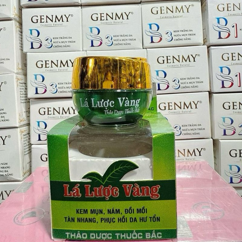 Kem Lá Lược Vàng Ngăn Ngừa Mụn- Nám