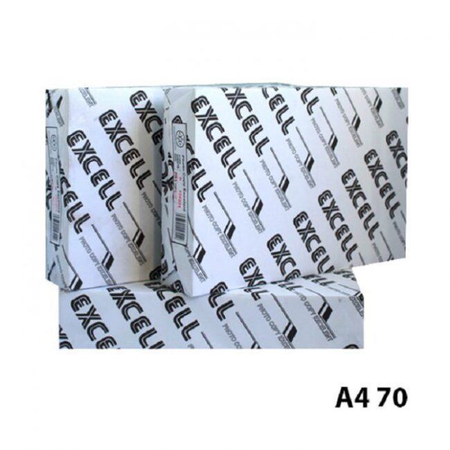 1 Ram Giấy In A4 Excel 70GSM- Giấy A4 Trắng-Mịn