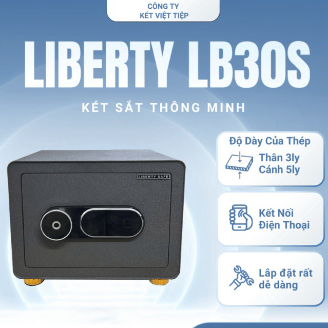 Két Sắt Liberty LB30S mini thông minh