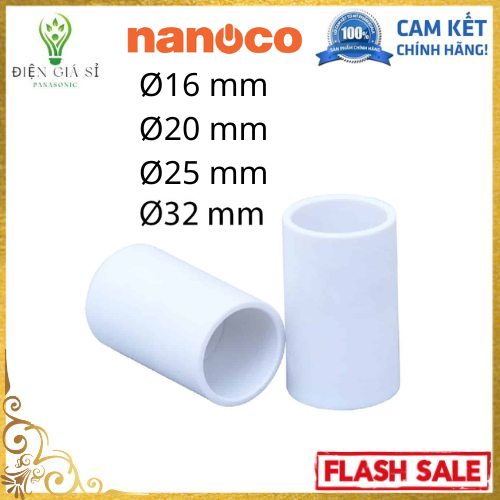 Khớp Nối Trơn(phi 16/20/25/32), Nanoco