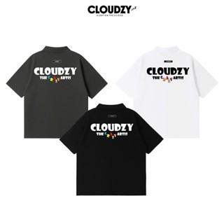  Áo polo unisex tay lỡ nam thun phông nữ form rộng có cổ basic local brand CLOUDZY unisex POLO CRAZY 
