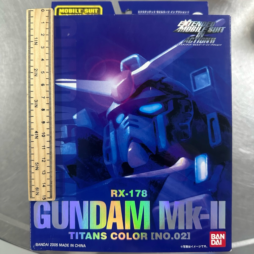 Mô hình gundam có khớp Extended MSIA mk2 titan color bandai hộp trầy