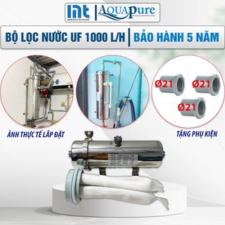  Máy lọc UF 1000L H Flukon sợi RPVDF lọc nước đầu nguồn lọc nước sinh hoạt nước máy 
