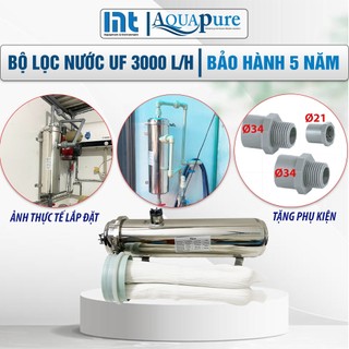  Máy lọc UF 3000L H Flukon  R-PVDF  lọc nước đầu nguồn lọc nước sinh hoạt nước máy thành phố 