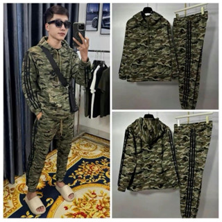   Logo Thêu BỘ ÁO QUẦN LOANG RẰN RI THỂ THAO THÊU LOGO PHỐI 3 SỌC DAAS HOT TREND 2025. ÁO HODDIE THỂ THAO RẰN RI BOY PHỐ 