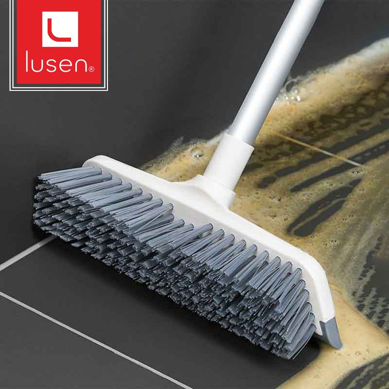 Cây chà sàn nhà tắm đa năng 2 trong 1, chổi cọ sàn và gạt nước – Lusen S1