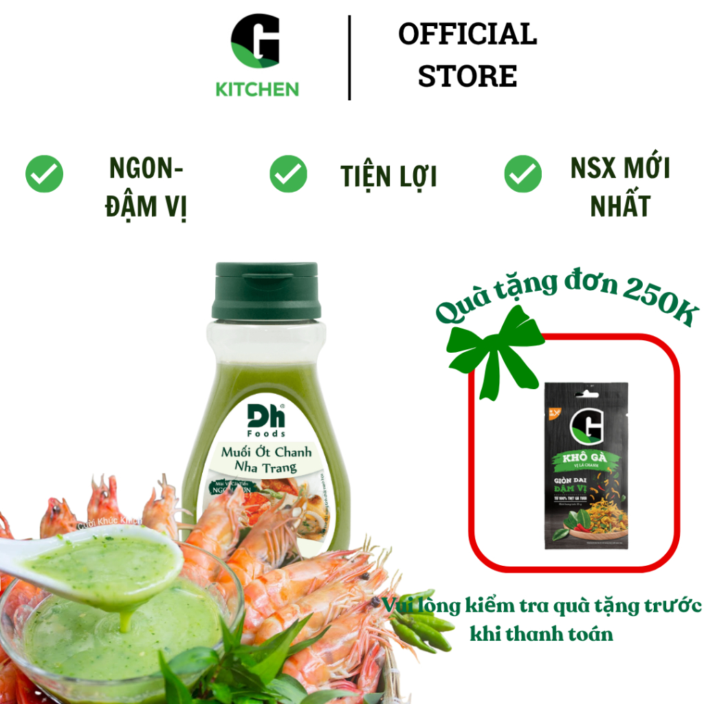 Muối Ớt Chanh Nha Trang 200g DHfood