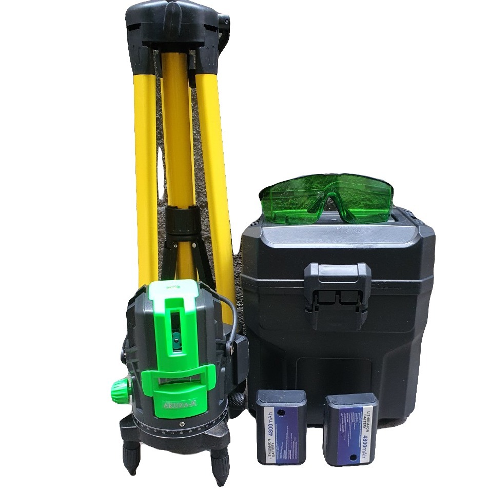 Máy cân mực,bắn cos Laser 5 tia xanh siêu sáng CHÍNH HÃNG -Bảo hành 12 tháng