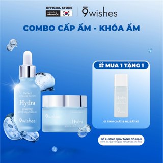 [LIVE] Combo dưỡng 9 Wishes Serum Hydra II 30ml + Kem dưỡng Cream Hydra 50ml
