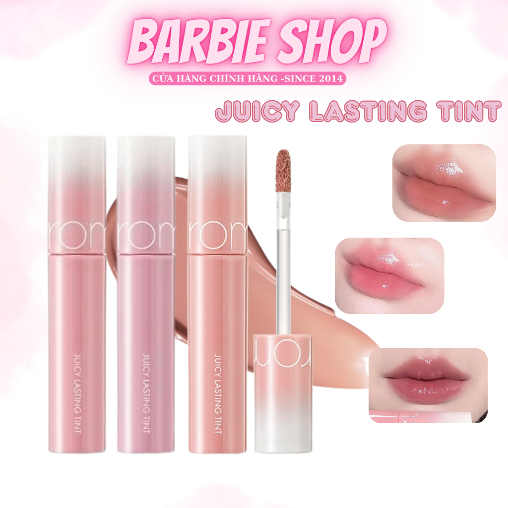 Son Tint Bóng Romand Juicy Lasting Tint Đủ Màu