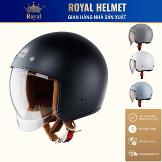 Mũ Bảo Hiểm 3/4 Royal M139 Kính Âm Chính Hãng - Size M L XL - Đi Xe Máy - Phù Hợp Nam Nữ