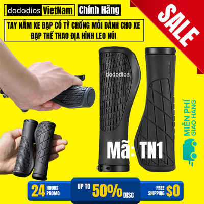 Tay nắm xe đạp leo núi MTB chống trượt - 2 TAY NẮM XE ĐẠP - BỌC TAY NẮM XE ĐẠP - Tay cầm ghi đông xe đạp thể thao