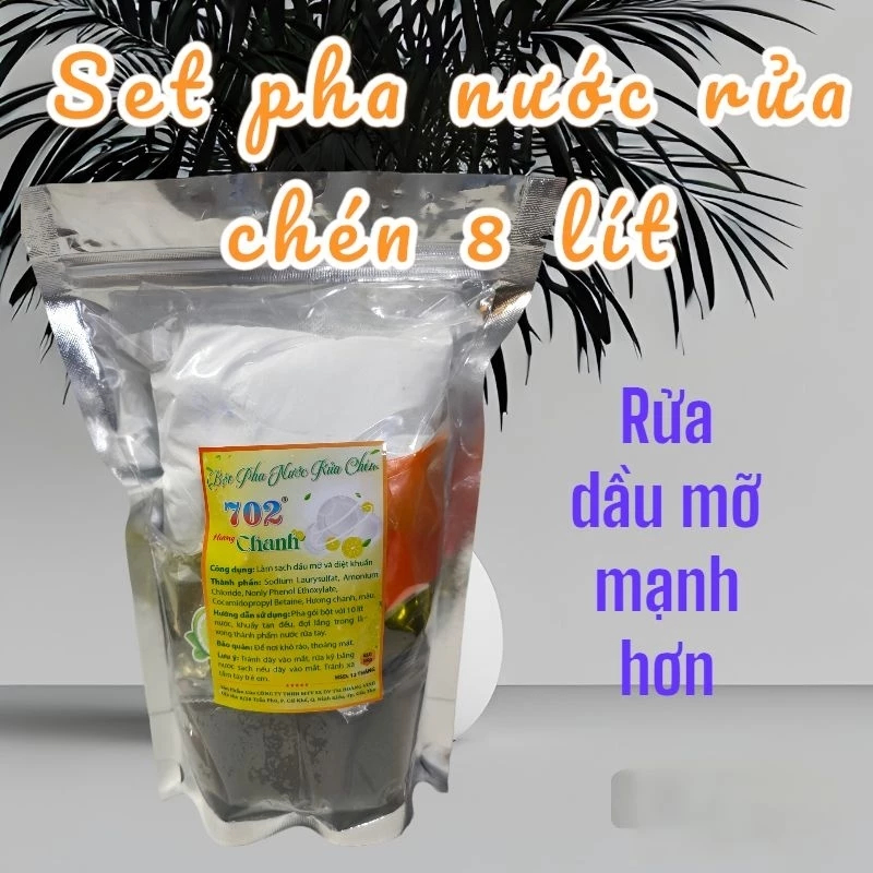 [Top Value] Bộ Kit Tự Pha Nước Rửa Chén 8L và 10L Hương Chanh Đậm Đặc Tiết Kiệm