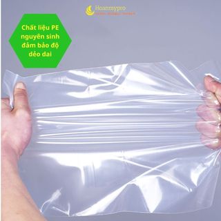 1kg Túi zip viền đỏ loại mỏng