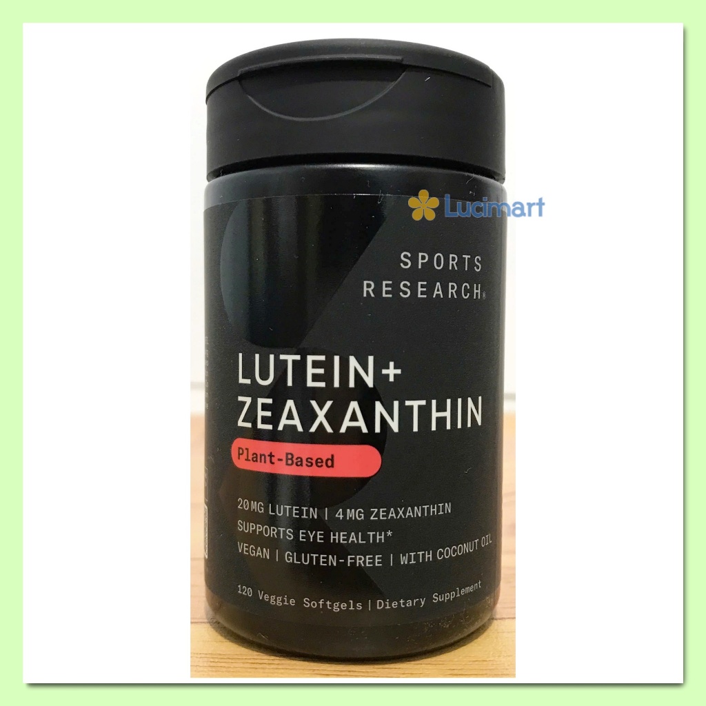 Viên uống Lutein + Zeaxanthin SR hũ 120 viên [Hàng Mỹ]