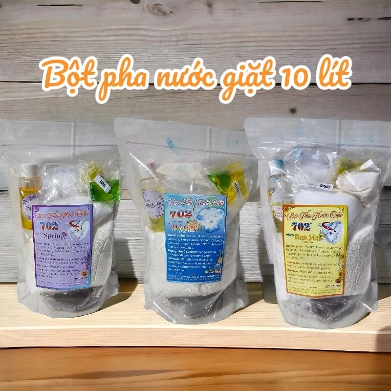 [Top Value] Bộ Kit Tự Pha Nước Giặt 10 Lít 702 Nhiều Mùi Hương Tiết Kiệm