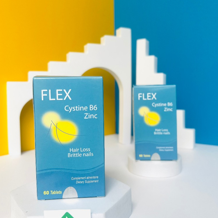 FLEX CYSTINE B6 ZINC HỘP 60 VIÊN