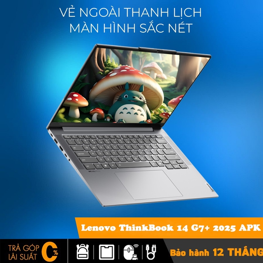 Lenovo ThinkBook 14 G7+ 2025 AKP Ryzen AI 7 H 350, 32 GB, SSD 1TB, AMD Radeon 860M, 14.5 inch 3K, Ne