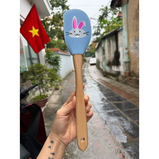 Phới silicon vét vột cán gỗ Breadleaf size to