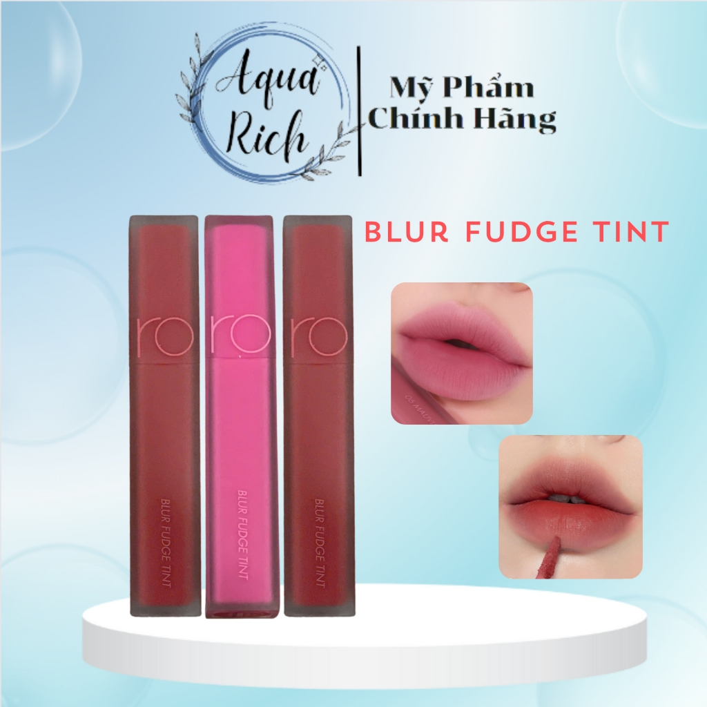 Son Kem Siêu Lì Romand Blur Fudge Tint - Dewyful Water Tint  [01 - 02 - 03 - 07 - 08 - 11 - 16] | BigBuy360 - bigbuy360.vn