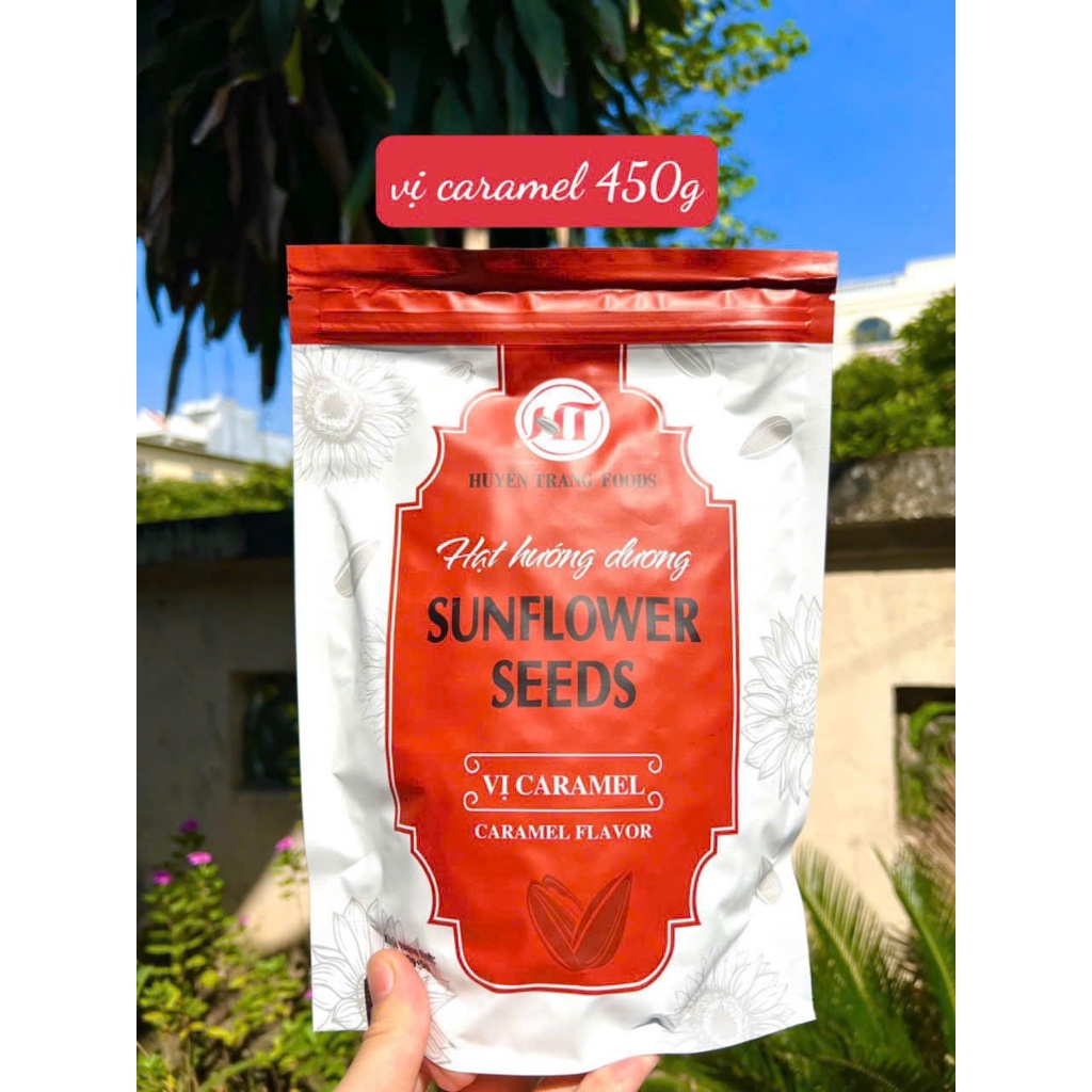 Hạt Hướng Dương Vị Dừa, Hạt Hướng Dương Tẩm Vị Túi 450GR