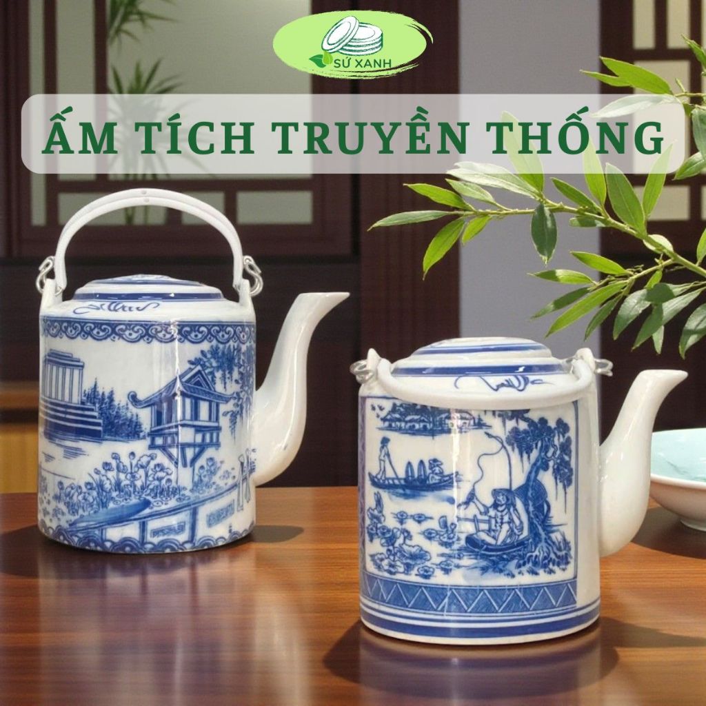 Ấm tích Bát Tràng,ấm tích ủ chè xanh, dành tích, tích trà bé, ấm trà bé,ấm hãm trà xanh, bình trà bằ