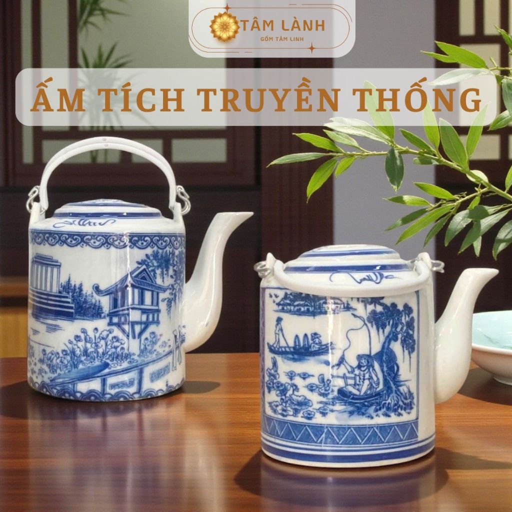 Ấm tích Bát Tràng,ấm tích ủ chè xanh, dành tích, tích trà bé, ấm trà bé,ấm hãm trà xanh, bình trà bằ
