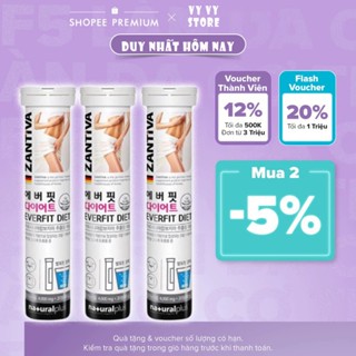 Viên Sủi Giảm Cân ZANTIVA EVERFIT DIET Hàn Quốc Giảm cân nhanh cấp tốc an toàn hiệu quả