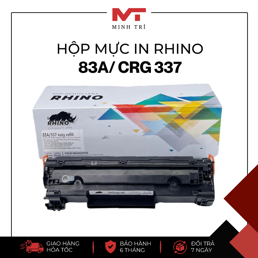 Hộp Mực Rhino CRG 337 - Dùng cho Canon icMF 229dw/ 226dn/ 221d/ 223d/ 227dw/ 216n/ LBP 151dw...