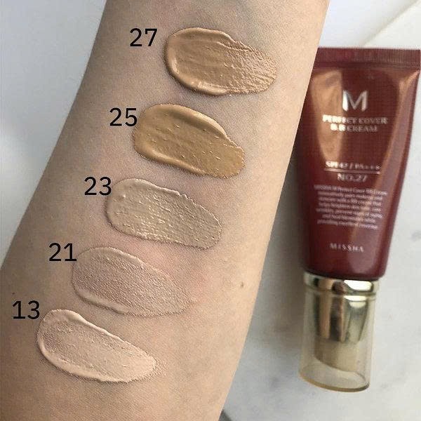 Kem nền Missha M Perfect Cover BB Cream EX | BigBuy360 - bigbuy360.vn
