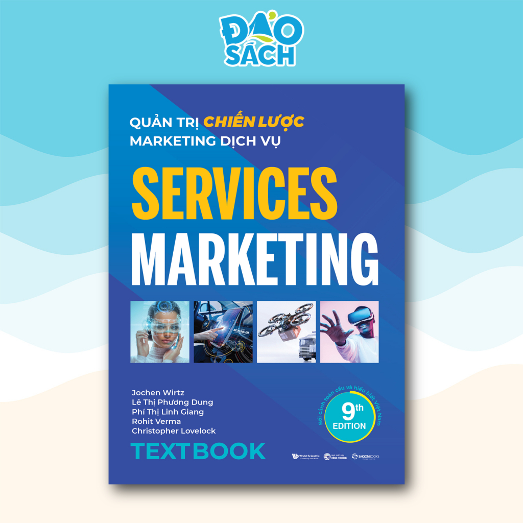 Sách - Bộ sách Services Marketing (Textbook)
