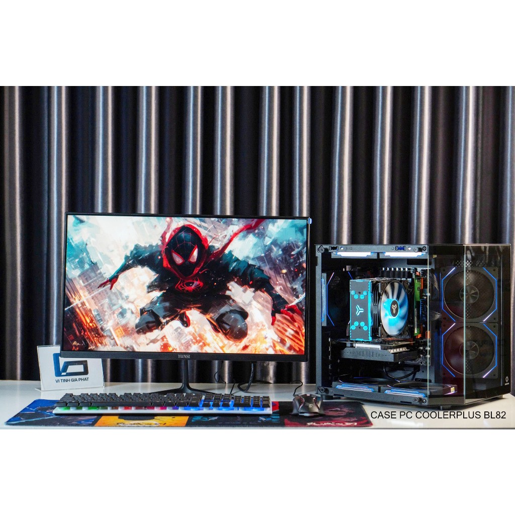 Full bộ PC Gaming i5 9400F / VGA RX580 8G / Ram 16GB / Nvme 512GB kèm màn hình 24inch mới Bảo hành 3